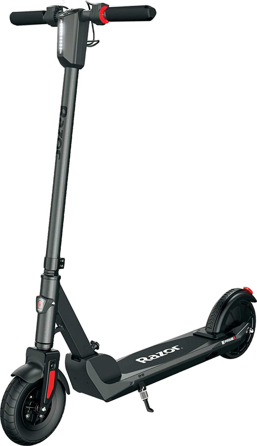 Razor E Prime III Up to 15 Mile Range 8" Tires Electric Scooter Foldable Grey New