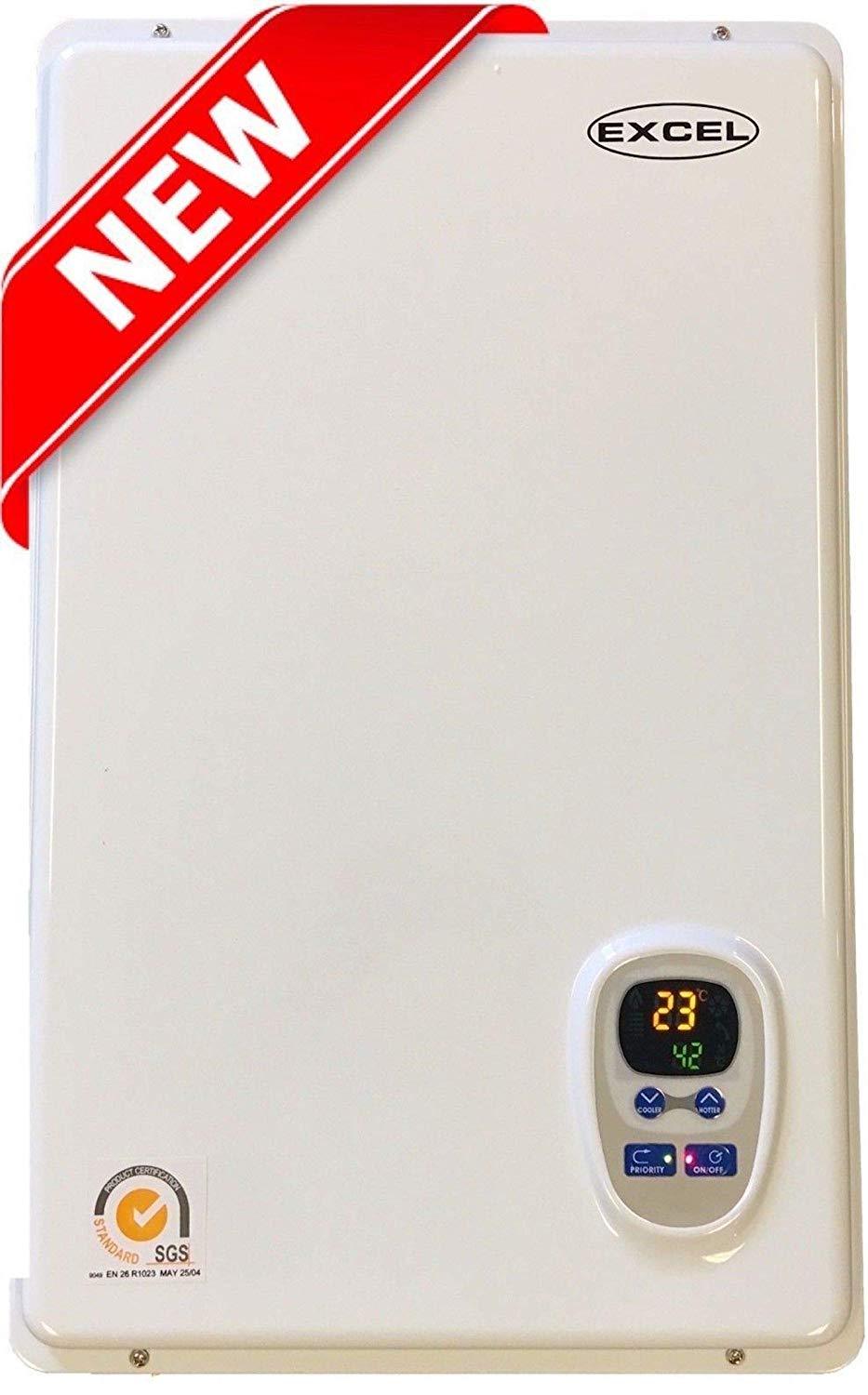 Excel 10009 Pro 6.6 GPM Liquid Propane LP Tankless Water Heater Whole House with Flue Kit New