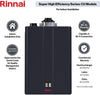Rinnai CU199iP 11 GPM Indoor Commercial Liquid Propane LP Condensing Tankless Water Heater New