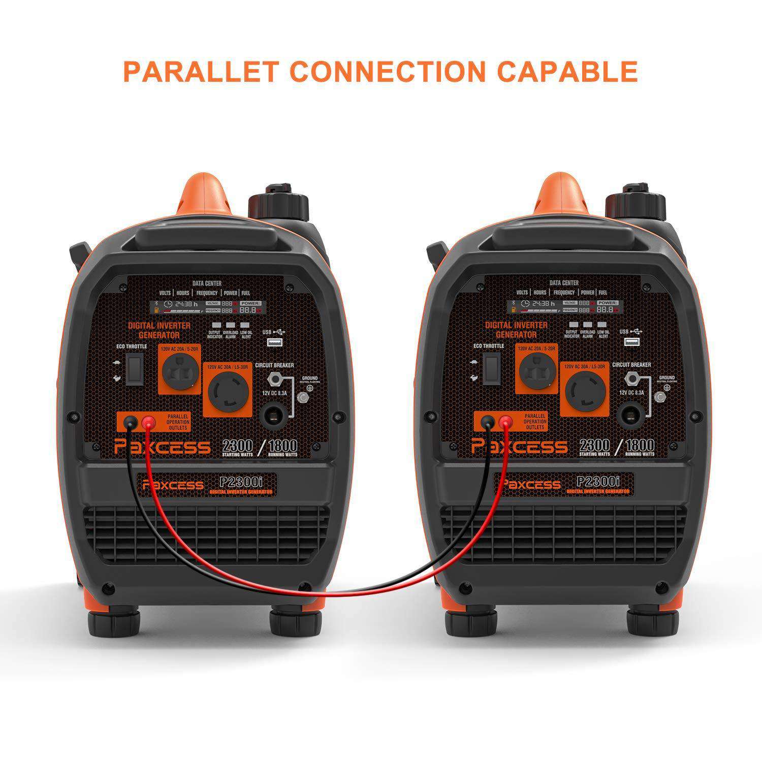 Paxcess P2300i 1800W/2300W Super Quiet Portable Gas