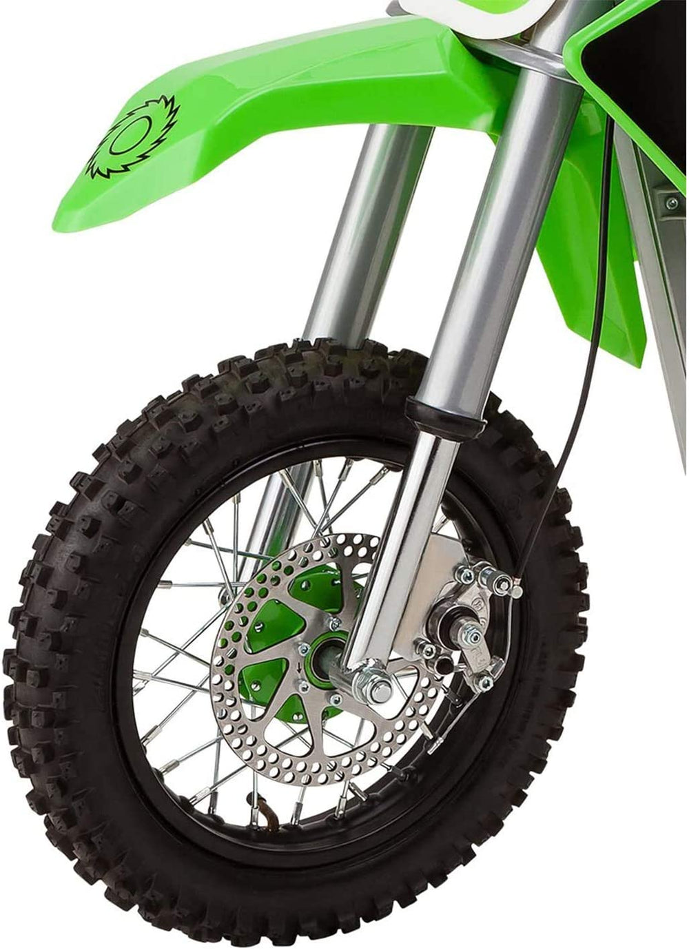 Razor SX500 Dirt Rocket McGrath Up To 40 Minute Run Time 15 MPH Electric Motocross Dirt Bike Green New