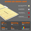 Spider Farmer Full Grow Kit SF2000 Full Spectrum Grow Light Dimmable Mean Well Driver 24" x 47" Tent and Accessories New