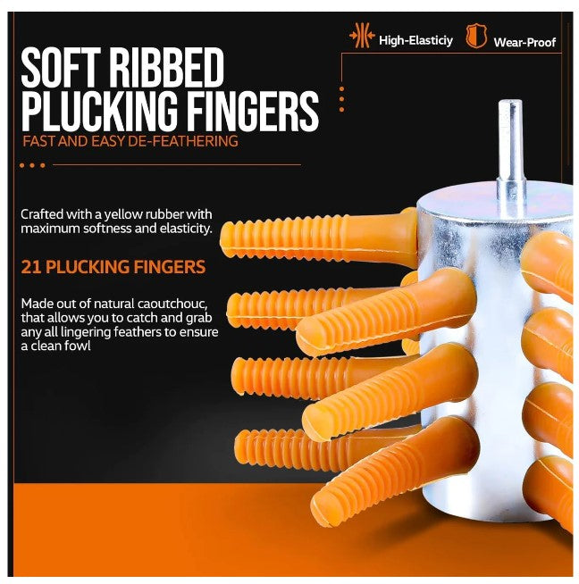 diy chicken feather plucker Chicken Plucker Drill