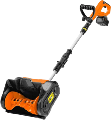 Super Handy GUT132 20V 4Ah Cordless Battery Electric Snow Thrower and Shovel New