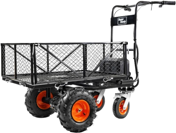 Super Handy GUO095 48V 2Ah 660 lb Working Capacity Self-Propelled Electric Utility Wagon New
