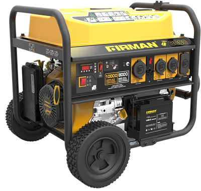 Firman P08004 8000W/10000W Gas Remote Start 50A Generator Manufacturer RFB