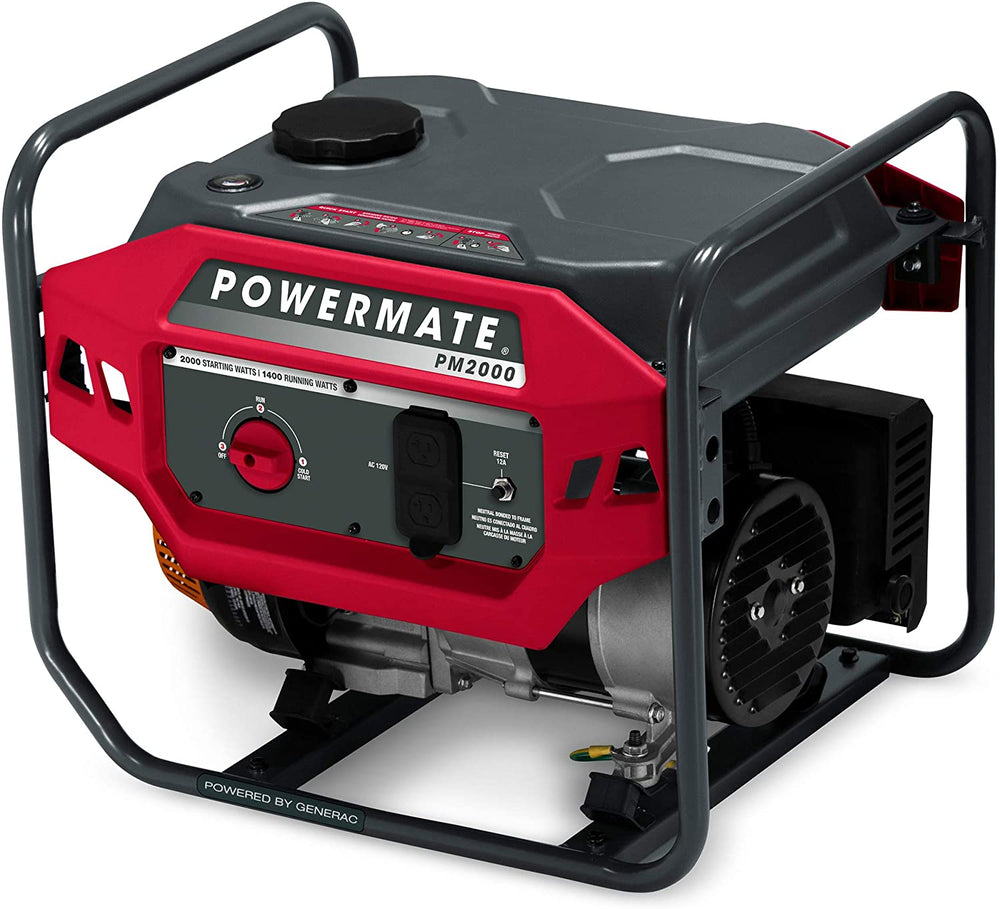 Generac/Powermate PM2000 1400W/2000W Gas Generator New