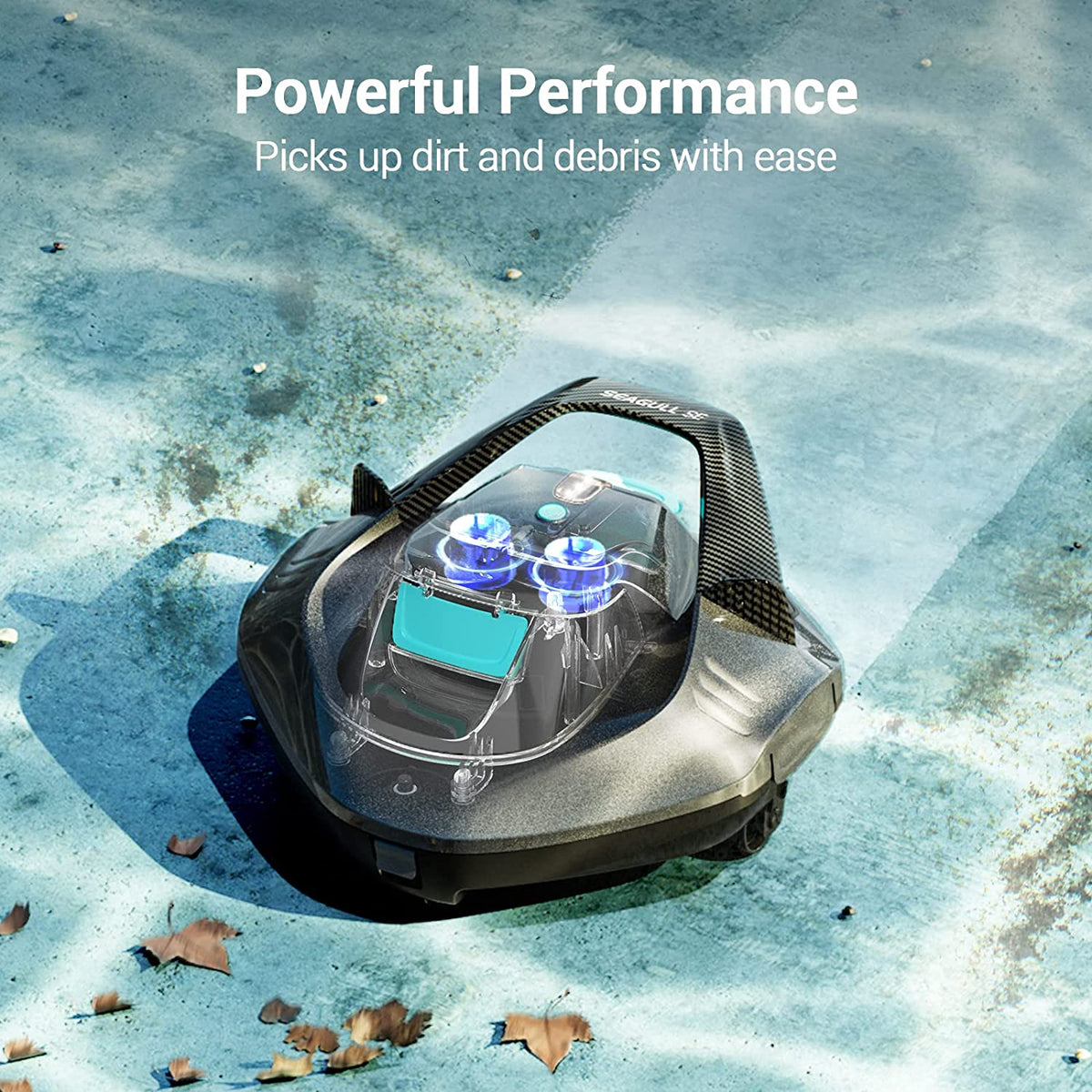Aiper SEAGULL-SE Floor Cleaning Cordless Robotic Pool Cleaner Gray New