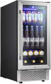 Antarctic Star W74C 15 Inch Beverage Refrigerator with Digital Memory Temperature Control New