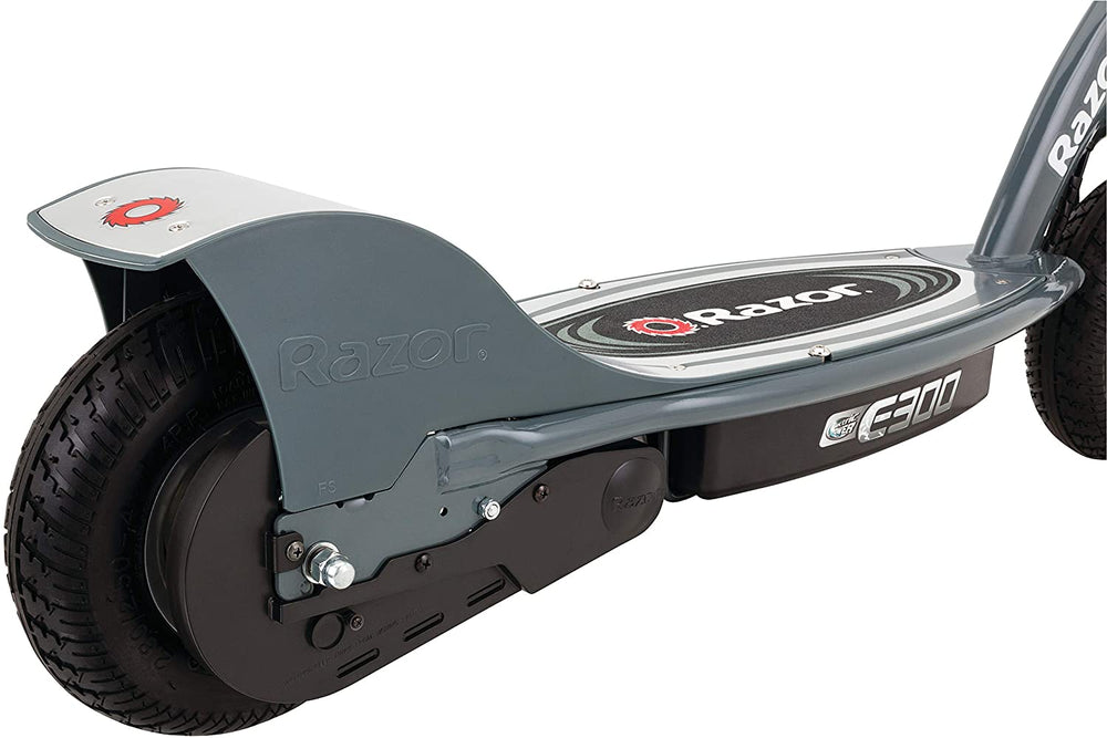 Gray Razor Scooter Razor E300 Up to 10 Mile Range 15 MPH 9