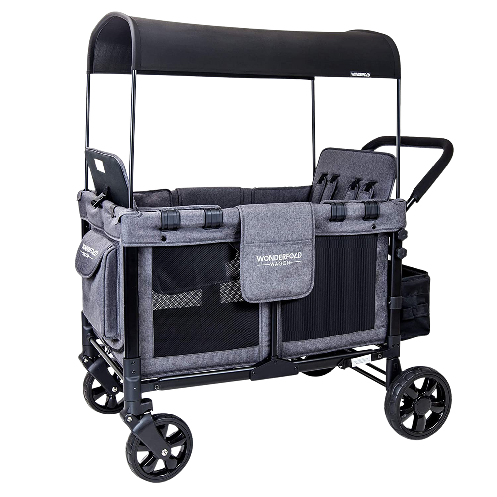 WonderFold W4 Elite Push/Pull 4-Passenger Quad Stroller WonderFold W4 Elite Push/Pull 4-Passenger Quad Stroller