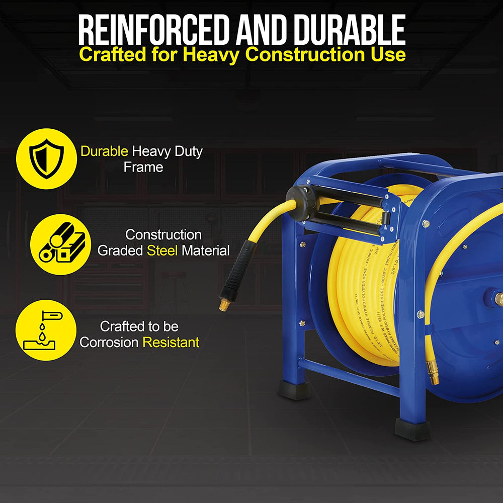 Retractable Air Hose on Portable Compressor : 5 Steps (with