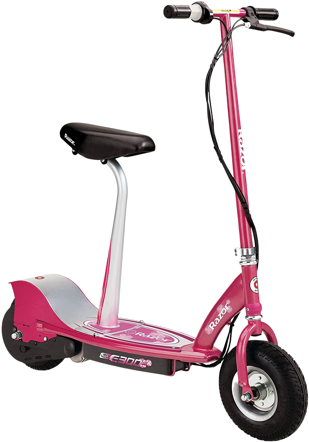 Razor E300S Sweet Pea Up to 10 Mile Range 15 MPH 9" Tires Electric Scooter Pink New
