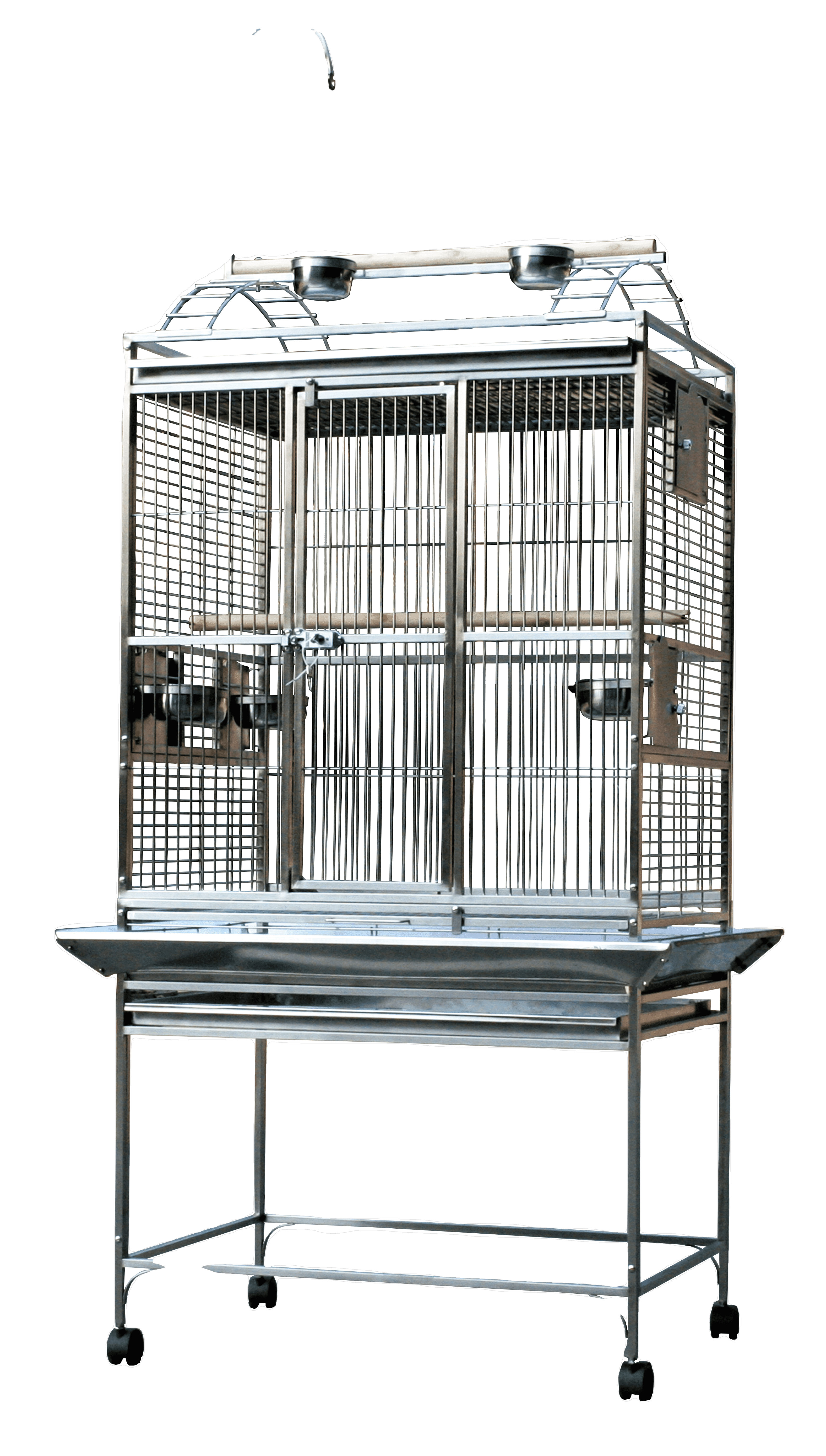 A&E Cage Co 8003223-SS Stainless Steel Large 32W x 24D x 30H in Playtop Bird Cage New