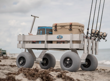 Kahuna Wagons Big Kahuna Beach Wagon with UV Decking ALUM315 Kahuna Wagons Big Kahuna Beach Wagon with UV Decking ALUM315