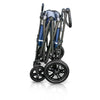 WonderFold Baby X4 Push/Pull 4-Passenger Quad Stroller Wagon Navy New