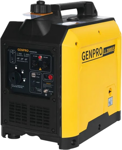 Weldpro Genpro LL2000is Inverter Generator 1800W/2000W Recoil Start Parallel Ready Gas L16000 New