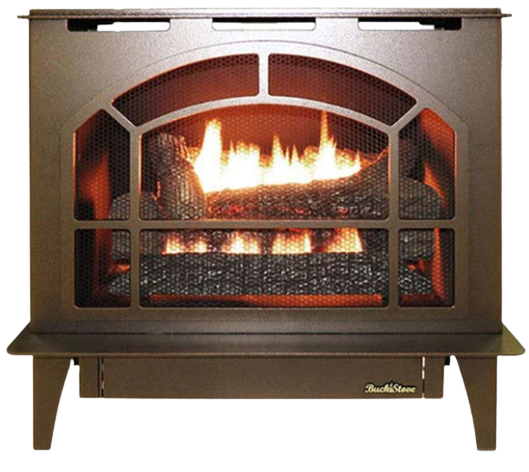 Buck Stove Townsend II 32,000 BTU's Vent Free Steel Series Gas Stove N –  FactoryPure