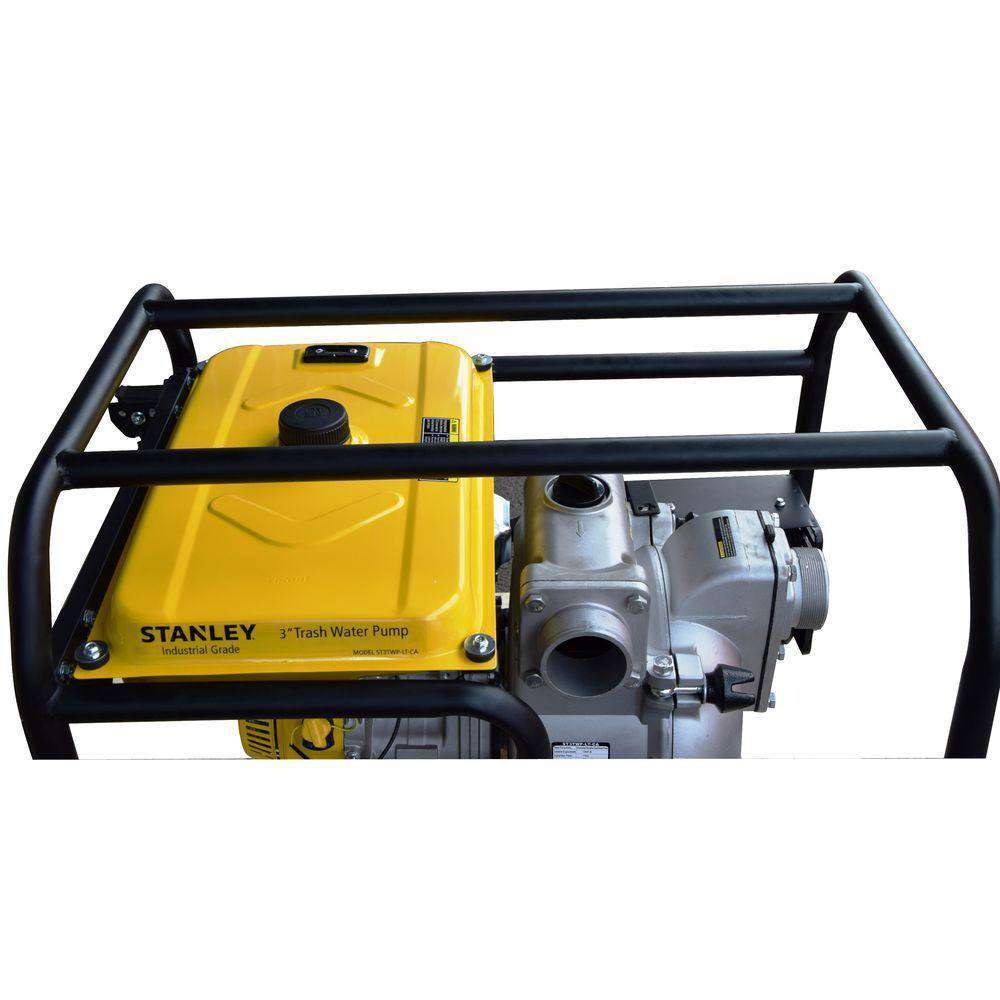 Stanley ST3TWPLT-CA 13 HP 3 in. Suction Non-Submersible Displacement Water Pump New