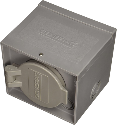 Generac 6340 30 AMP (30A) L14-30 Raintight Power Inlet Box New