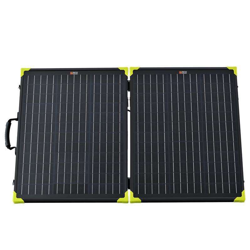 Rich Solar RS-X100B 100 Watt 12 Volt Portable Solar Panel Briefcase With Kickstand New