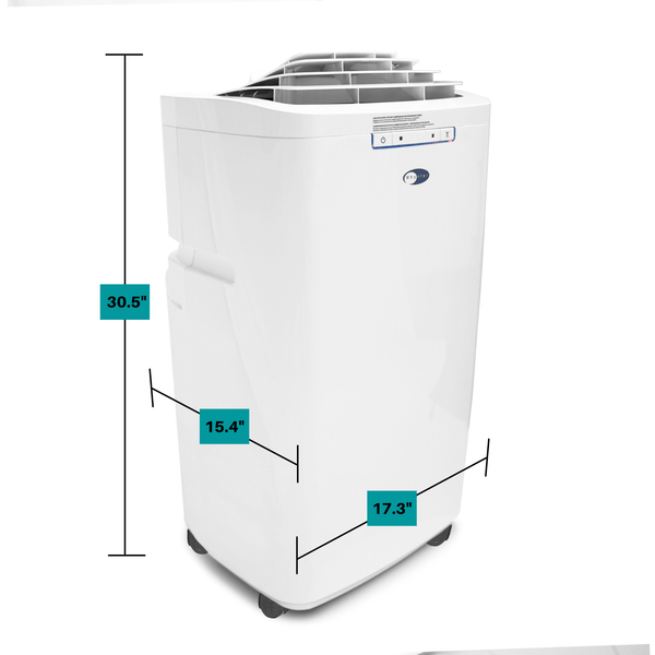 Whynter ARC110WD 11,000 BTU Dual Hose Portable Air Conditioner with