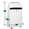 Whynter ARC-12SDH 12,000 BTU Portable Air Conditioner Heat with Dehumidifier New