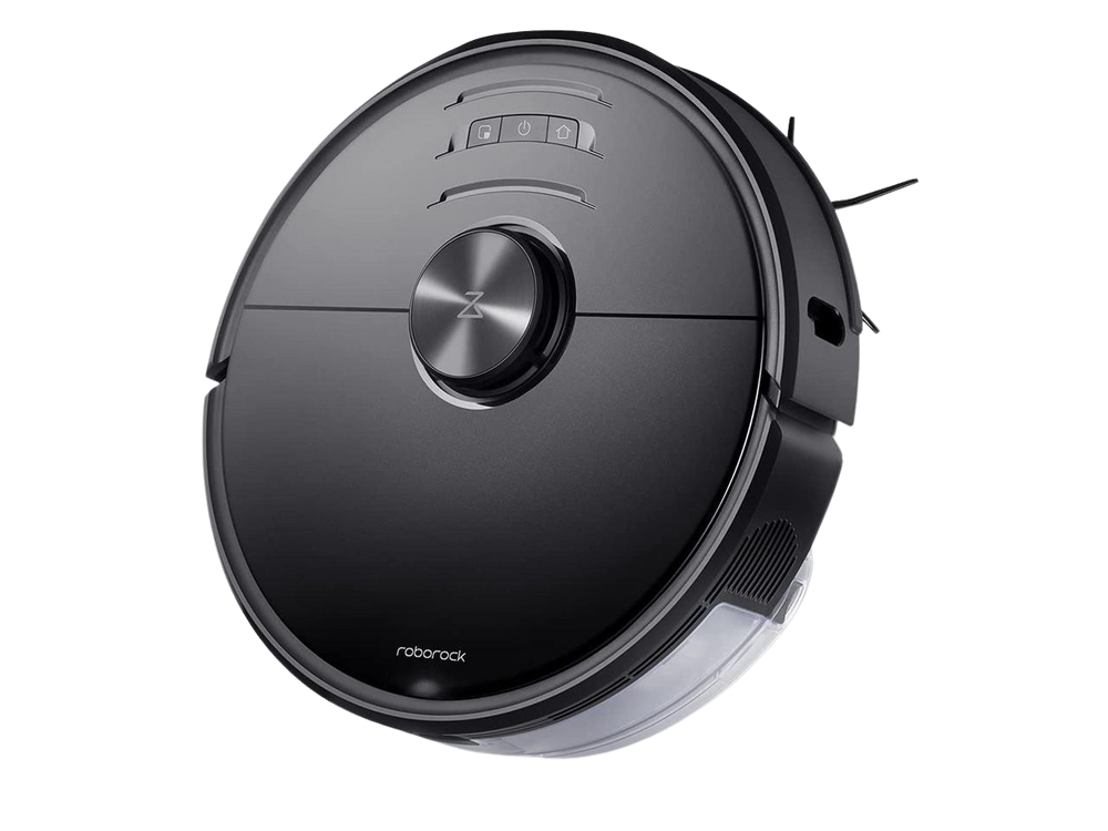 Roborock S6 MaxV Robot Vacuum Cleaner with ReactiveAI and Intelligent Mopping with Alexa and Google Assistant Black New