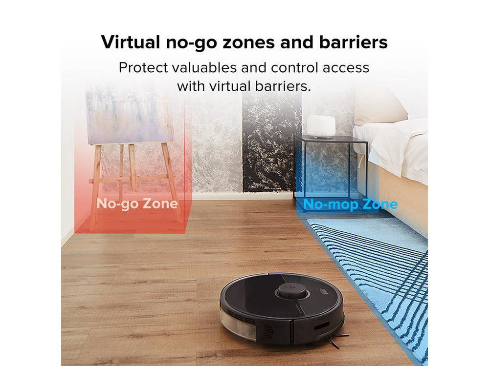 Roborock S5 Max Self Charging Vacuum and Mop Cleaner with Alexa