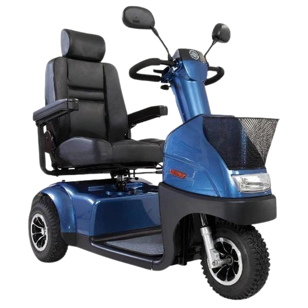 Afikim Afiscooter C3 Standard 3-Wheel Electric Mobility Scooter Blue New