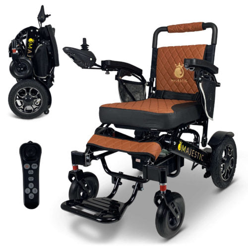 ComfyGO Majestic IQ-7000 Auto Folding Remote Controlled Electric Wheelchair New
