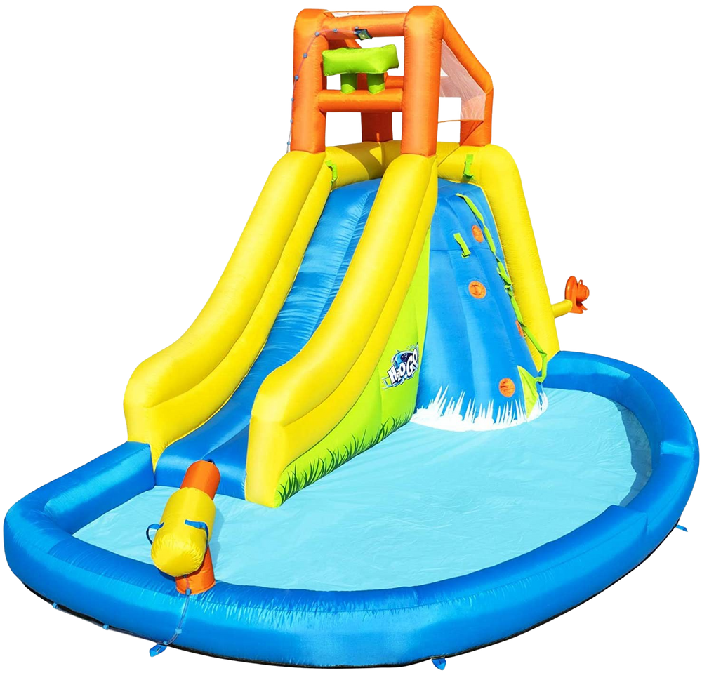 Bestway H2OGO Mount Splashmore Kids Inflatable Water Park Slide New