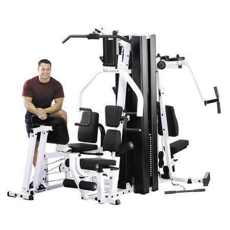 Body Solid EXM3000LPS 2 Stack Home Multi-Station Gym New