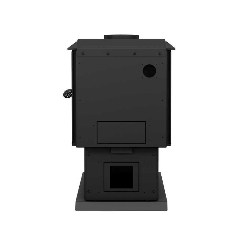 Century Heating S250 EPA Certified 1,200 Sq. Ft. Wood Stove On Pedesta –  FactoryPure
