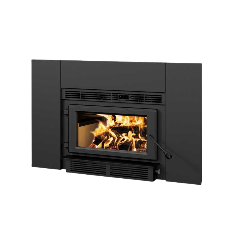 Century Heating CW2100 EPA Certified 1,200 Sq. Ft. Wood Insert With Faceplate and Blower New