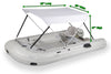 Sea Eagle FASTCAT12K_SWC Catamaran Inflatable Boat Swivel Seat Canopy Package New