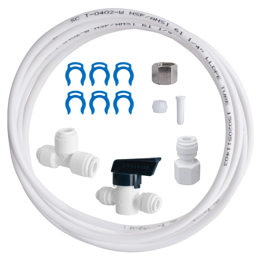 Aquasure AP-XOUTPUT Drinking Water System Extra Output Kit and Ice Maker Water Line Kit New
