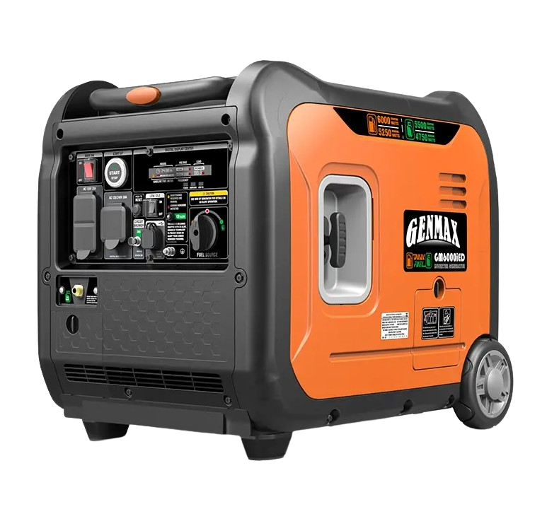 GENMAX GM6000iED 30 5250W/6000W Remote Start Dual Fuel Inverter Ge – FactoryPure