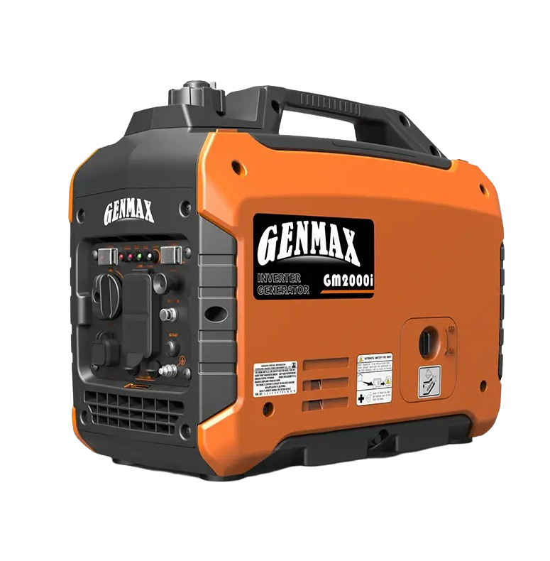 GENMAX GM2000i 20 Amp 1600W/2000W Recoil Start Gas Inverter Generator Parallel Ready New