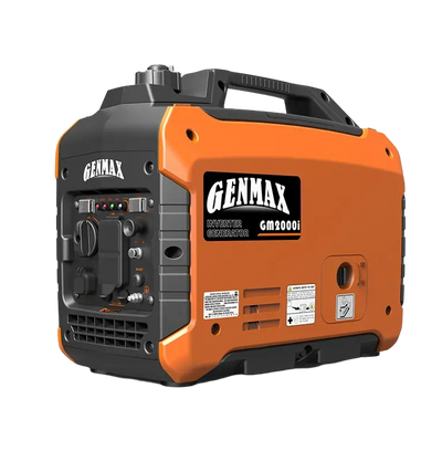 GENMAX GM2000i 20 Amp 1600W/2000W Recoil Start Gas Inverter Generator Parallel Ready New