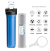 Aquasure AS-F120CB5 Fortitude V Series 20 Inch High Flow Whole House 5 Micron Carbon Block Water Filter New