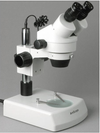 Amscope SM-2BY 7X - 90X Binocular Stereo Zoom Microscope with Dual Halogen Lights New