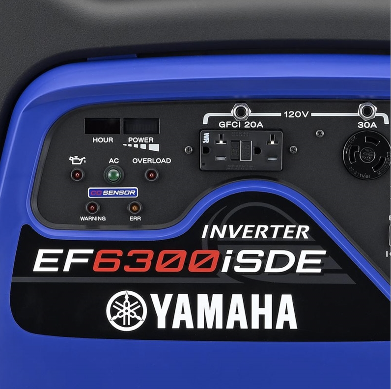 Yamaha EF6300ISDE 5500W/6300W 120/240V Electric Start Yamaha EF6300ISDE 5500W/6300W 120/240V Electric Start