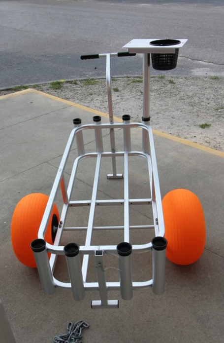 angler's fish n mate cart accessories Angler's Fish-N-Mate Cart with Poly Wheels