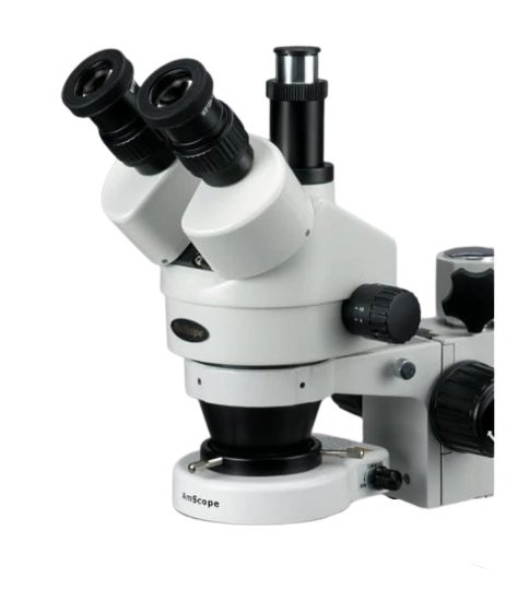 Amscope SM-3TZ-80S 3.5X - 90X Trinocular Zoom Stereo Microscope with Boom Stand Plus 80 LED Light New