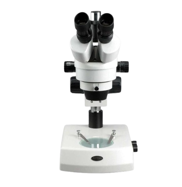 Amscope SM-2TX-5M 3.5X-45X Trinocular Stereo Zoom Microscope with Dual Halogen Lights with 5MP Camera New