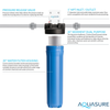 Aquasure AS-F120SCP Fortitude V Series 20 Inch High Flow Whole House Sediment And Carbon Dual Purpose Water Filter New