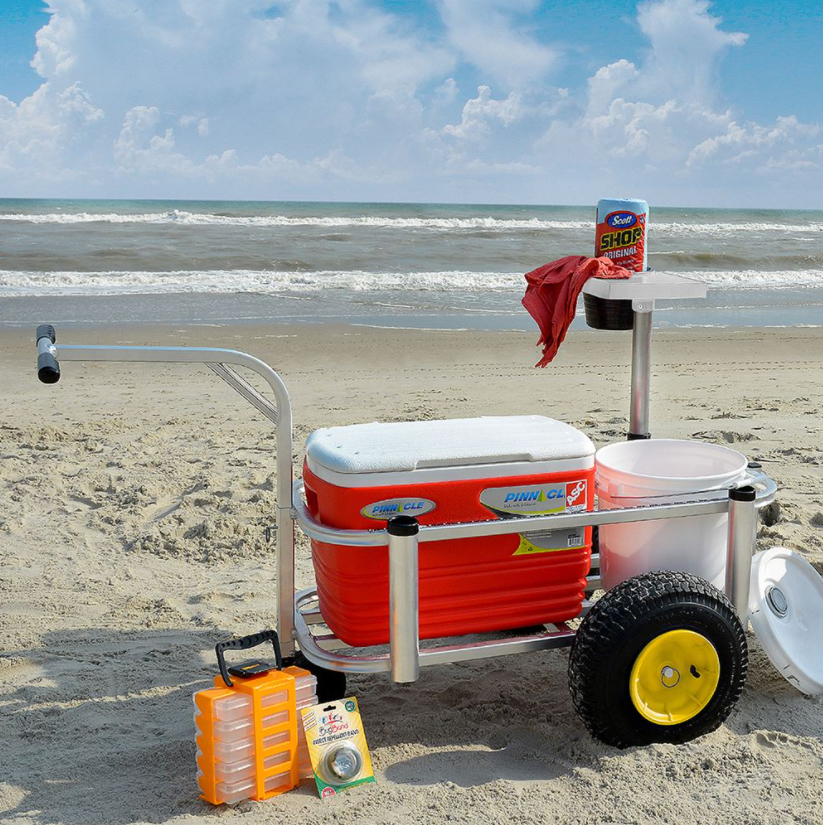 fish n mate beach cart chair accessory Holder for Seamule Beach and Pier 2 coolers Offshore Angler Fishing Mate Cart