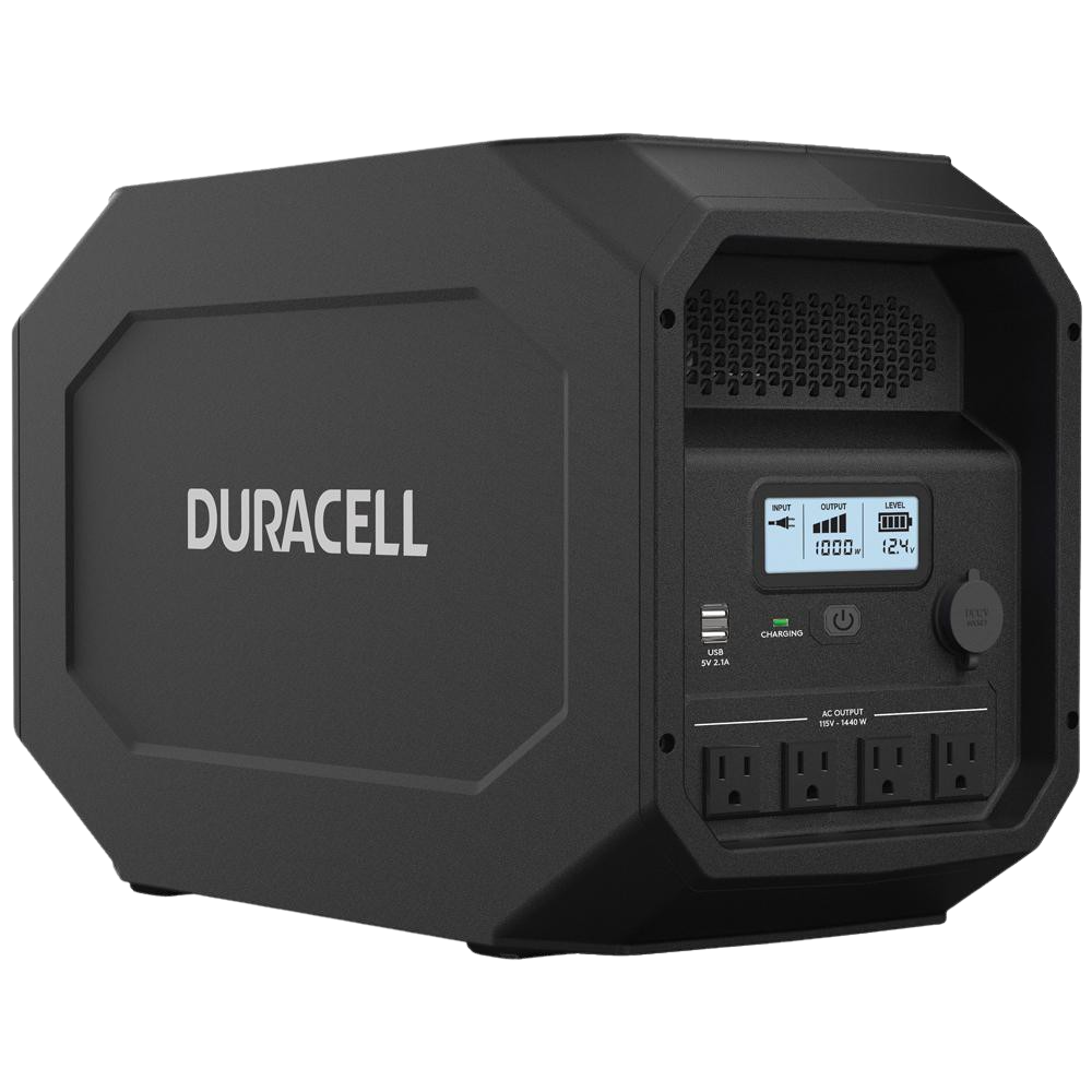 Duracell PowerSource 1440W Portable Power Station Solar Generator 4X 1800W AC Outlets & 660Wh Capacity New