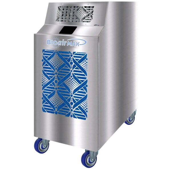Kwikool KBX1800 Bioair Max Portable Commercial HEPA UV Air Purifier Positive-Negative Air Machine with NPBI Needlepoint Bipolar Ionization New